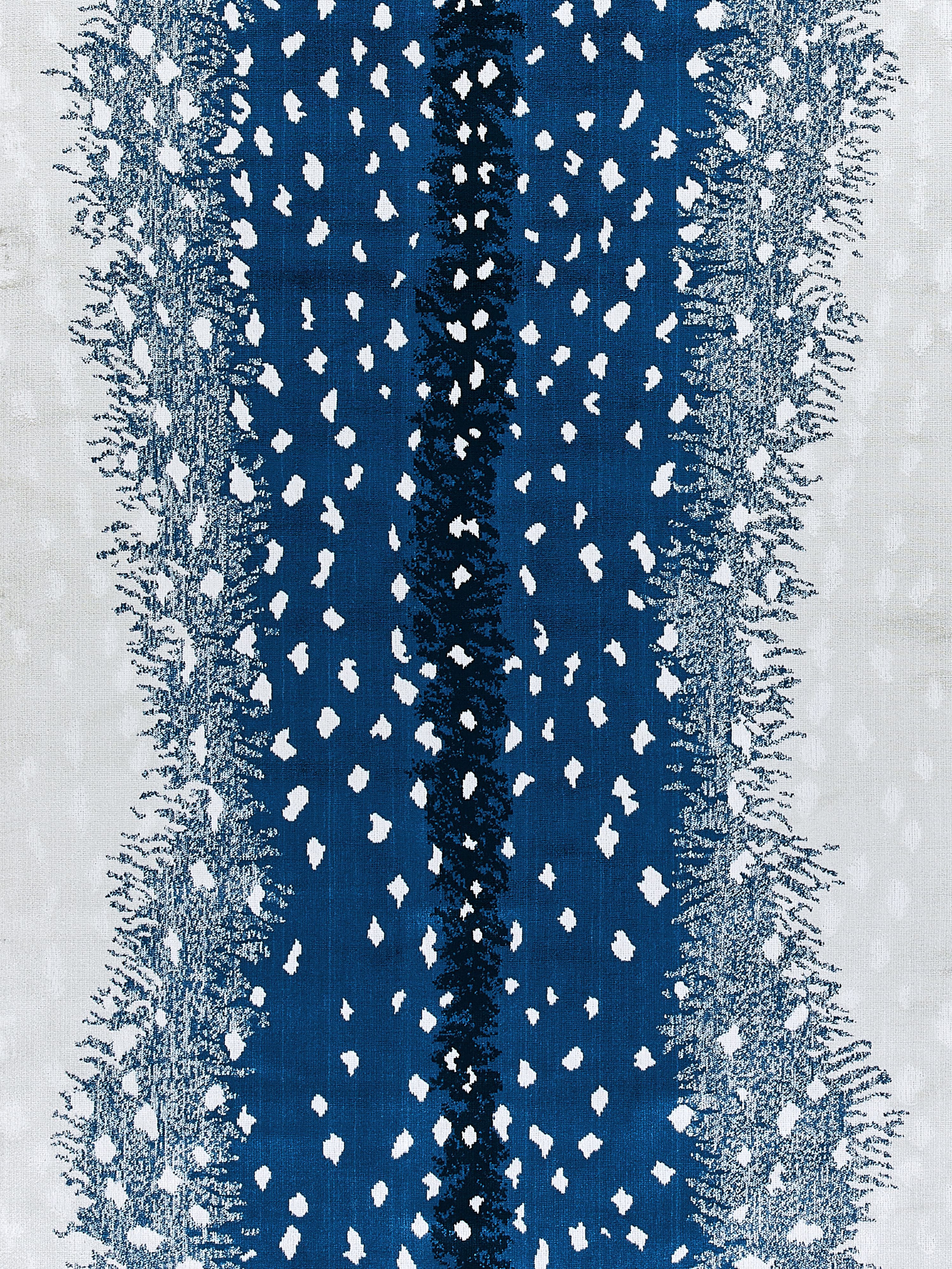 Antelope fabric in midnight color - pattern number AL 0004BOHE - by Scalamandre in the Old World Weavers collection
