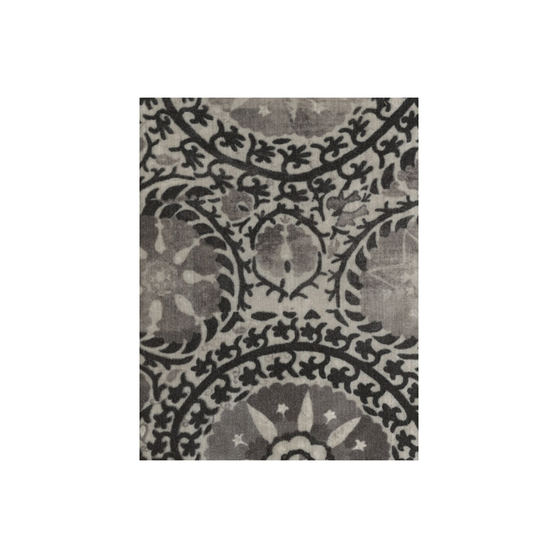 Iznik fabric in charcoal color - pattern AM100050.21.0 - by Kravet Couture in the Andrew Martin Clarendon collection
