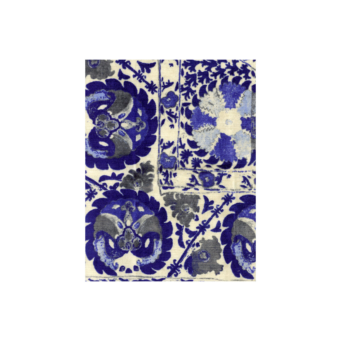 Iznik fabric in cobalt color - pattern AM100050.516.0 - by Kravet Couture in the Andrew Martin Clarendon collection