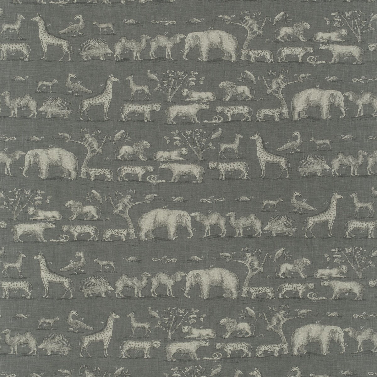 Kingdom fabric in storm color - pattern AM100291.11.0 - by Kravet Couture in the Andrew Martin Expedition collection