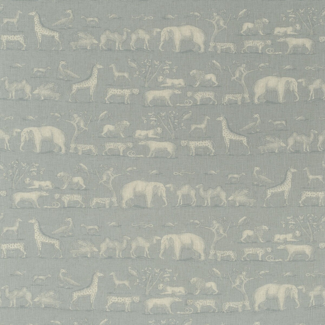 Kingdom fabric in powder color - pattern AM100291.15.0 - by Kravet Couture in the Andrew Martin Expedition collection
