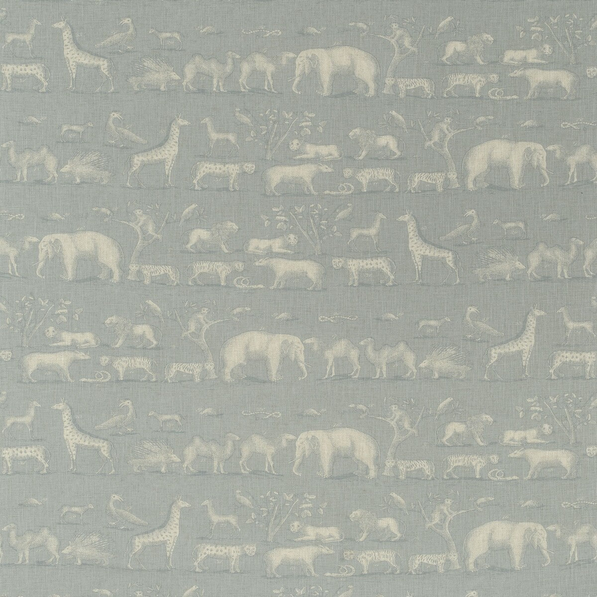 Kingdom fabric in powder color - pattern AM100291.15.0 - by Kravet Couture in the Andrew Martin Expedition collection