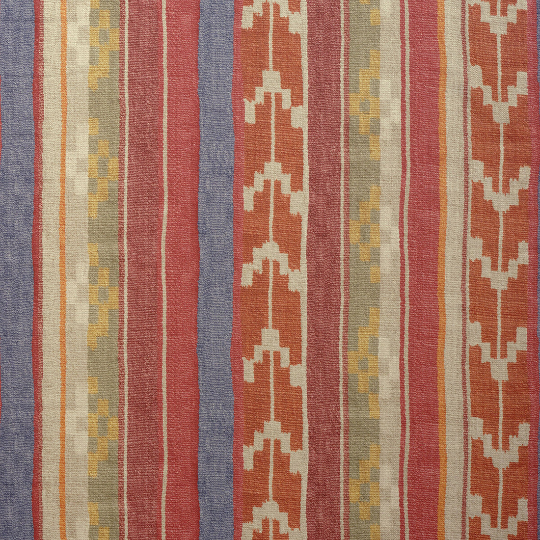 Indus fabric in brick color - pattern AM100338.912.0 - by Kravet Couture in the Andrew Martin Hindukush collection