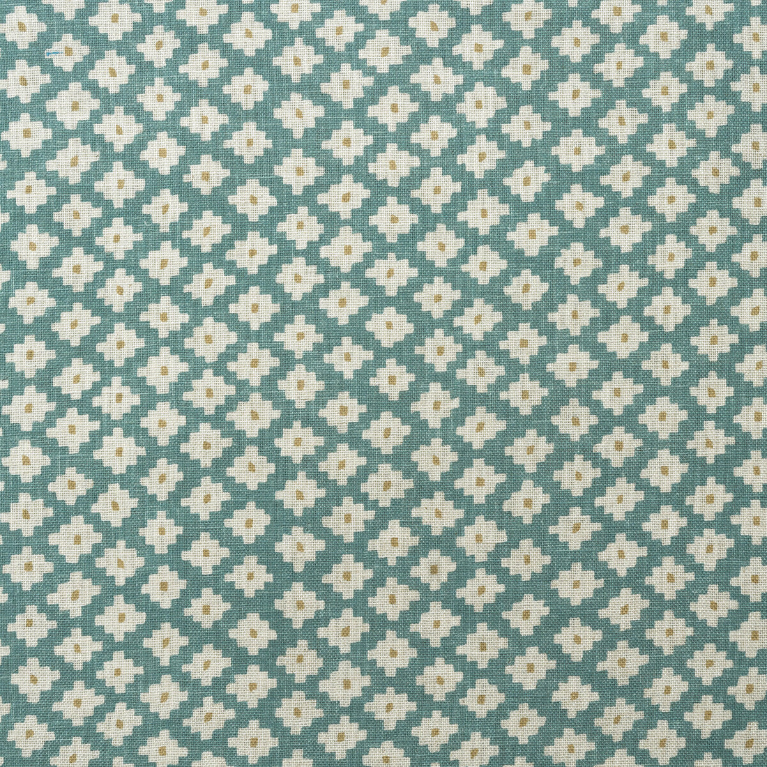 Maze fabric in turquoise color - pattern AM100381.13.0 - by Kravet Couture in the Andrew Martin Garden Path collection