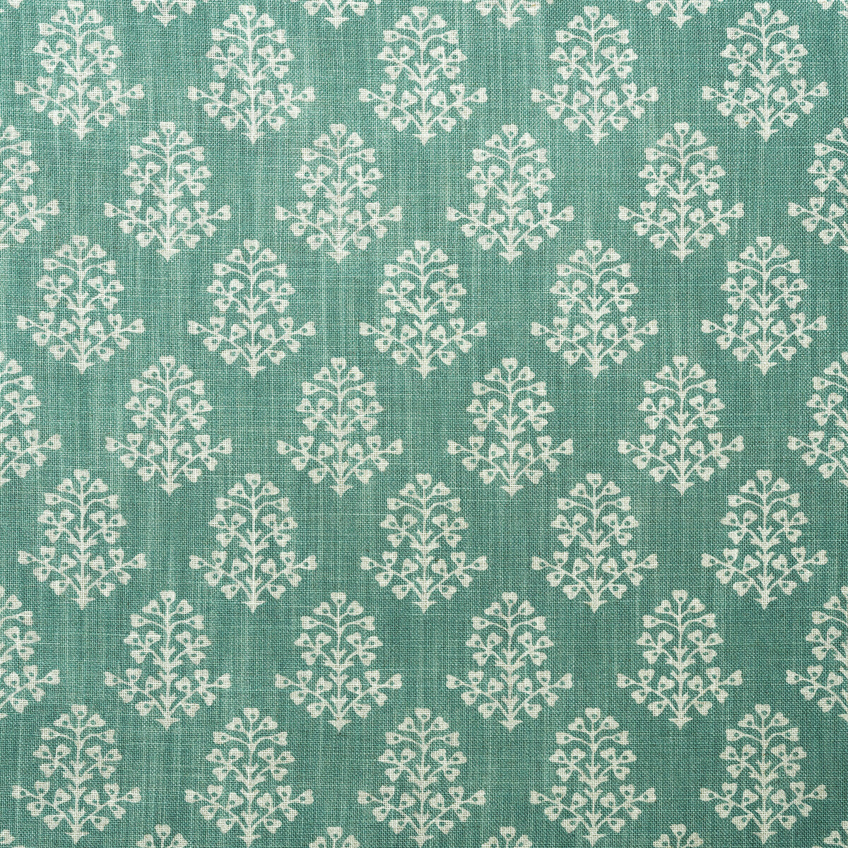 Sprig fabric in turquoise color - pattern AM100384.13.0 - by Kravet Couture in the Andrew Martin Garden Path collection