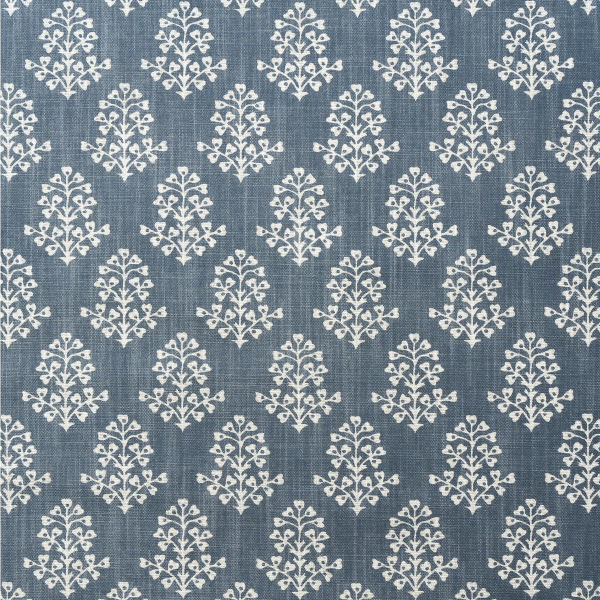 Sprig fabric in denim color - pattern AM100384.50.0 - by Kravet Couture in the Andrew Martin Garden Path collection