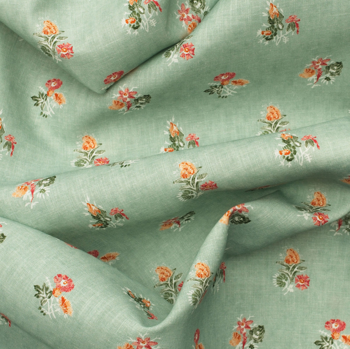 Spinney fabric in Duck Egg Outdoor color - pattern number AM100411.512.0 - by Kravet Couture in the Andrew Martin The Secret Garden Indoor Outdoor collection