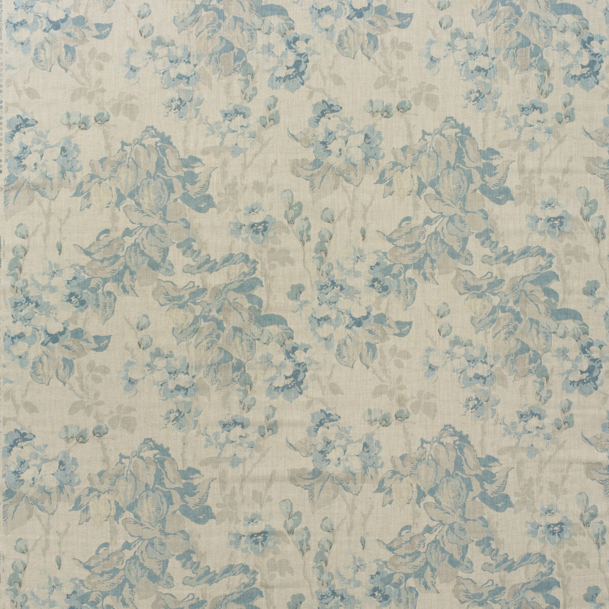 Midsummer fabric in faded blue color - pattern number AM100447.511.0 - by Kravet Couture in the Andrew Martin Pavilion collection