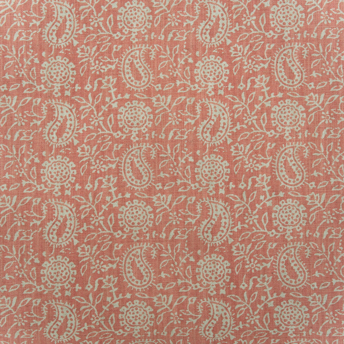 Sunflower fabric in coral color - pattern number AM100450.7.0 - by Kravet Couture in the Andrew Martin Pavilion collection