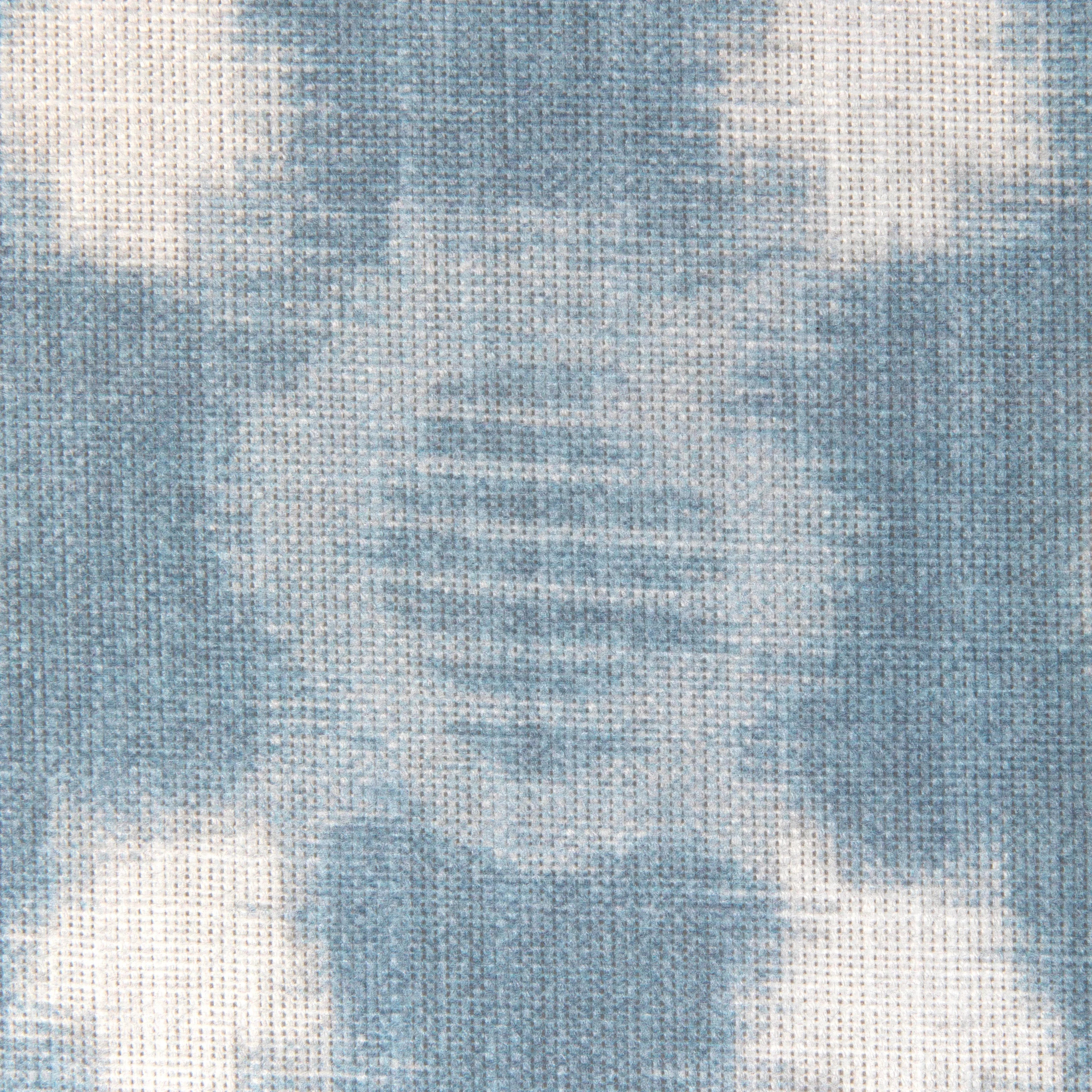 Closeup detail of Anjuna fabric in sky color - pattern ANJUNA.15.0 - by Kravet Couture in the Riviera collection