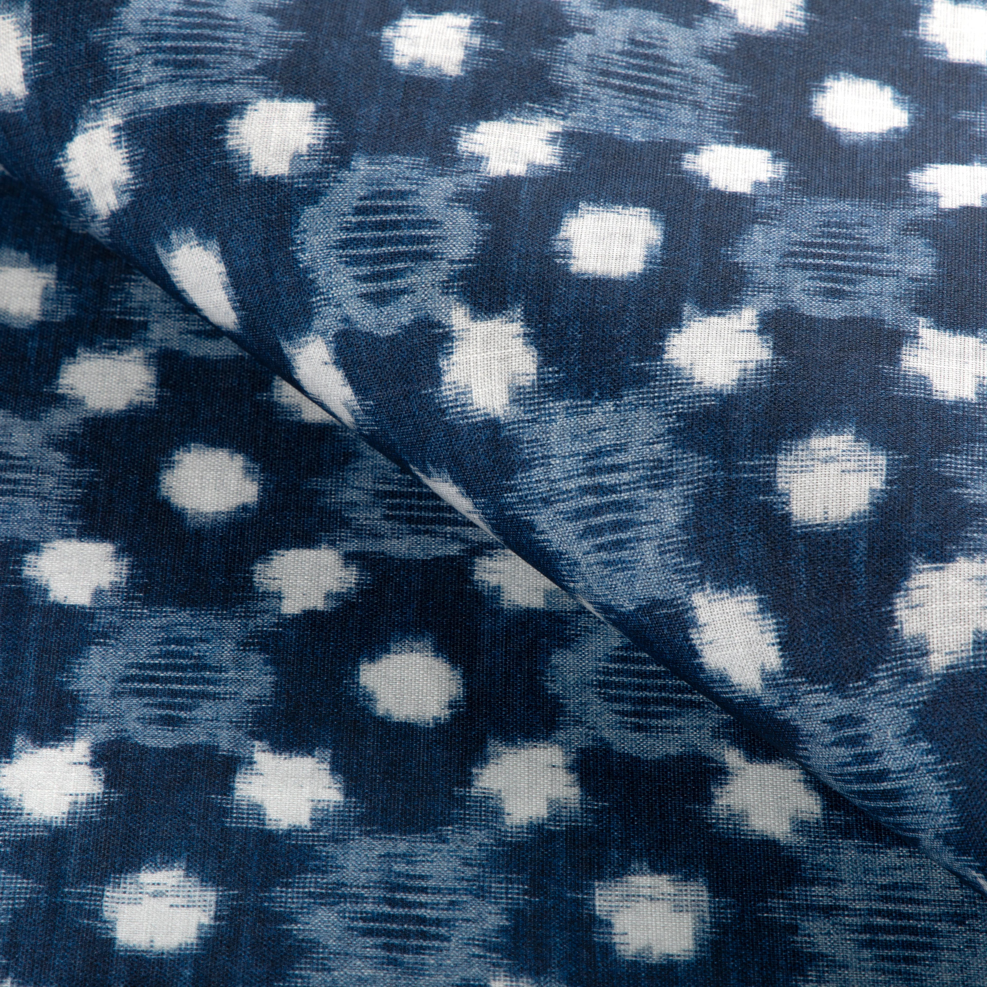 Kravet Couture fabric sample of Anjuna fabric in marine color - pattern ANJUNA.51.0
