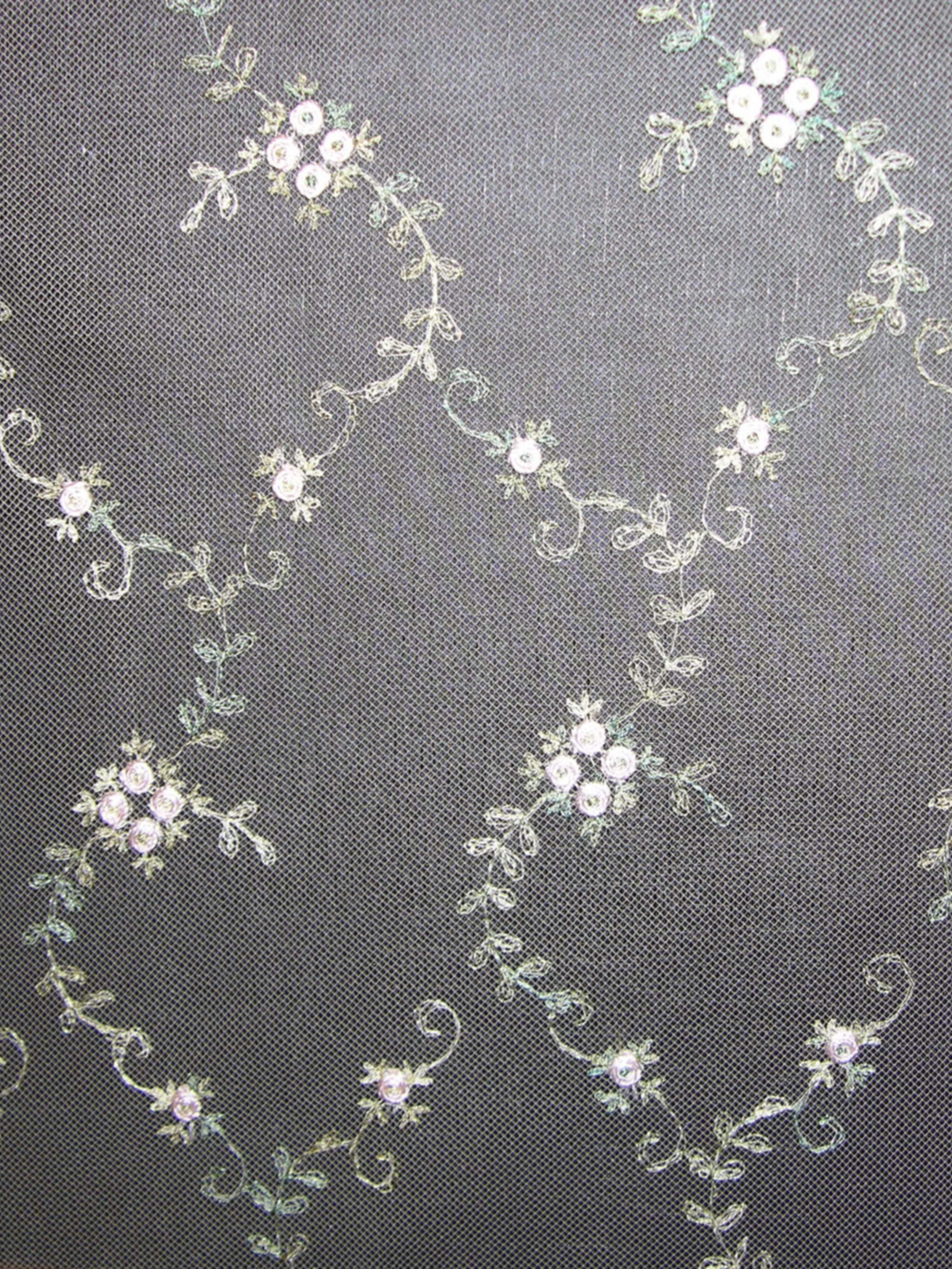 Florinette Sheer fabric in blossom color - pattern number AU 44228075 - by Scalamandre in the Old World Weavers collection