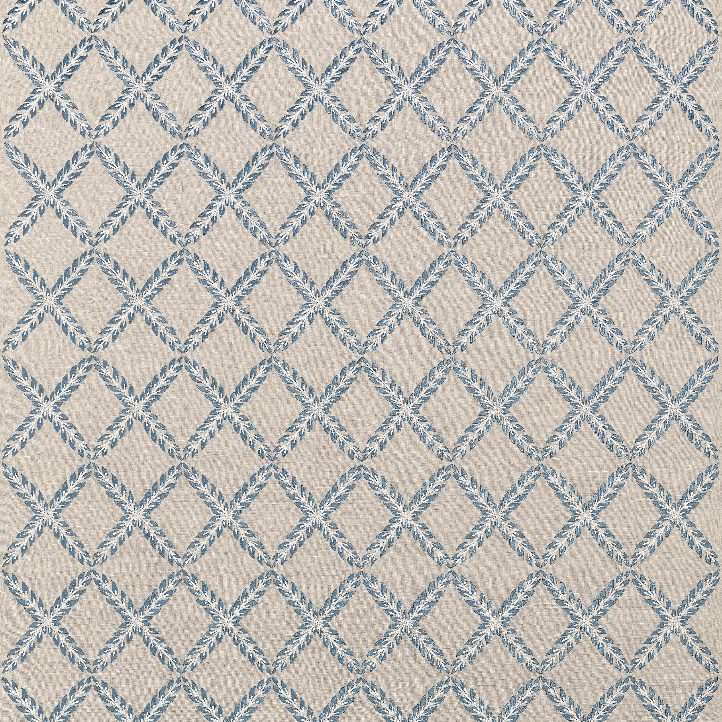Halifax Embroidery fabric in mineral color - pattern number AW10745 - by Anna French in the Clermont collection