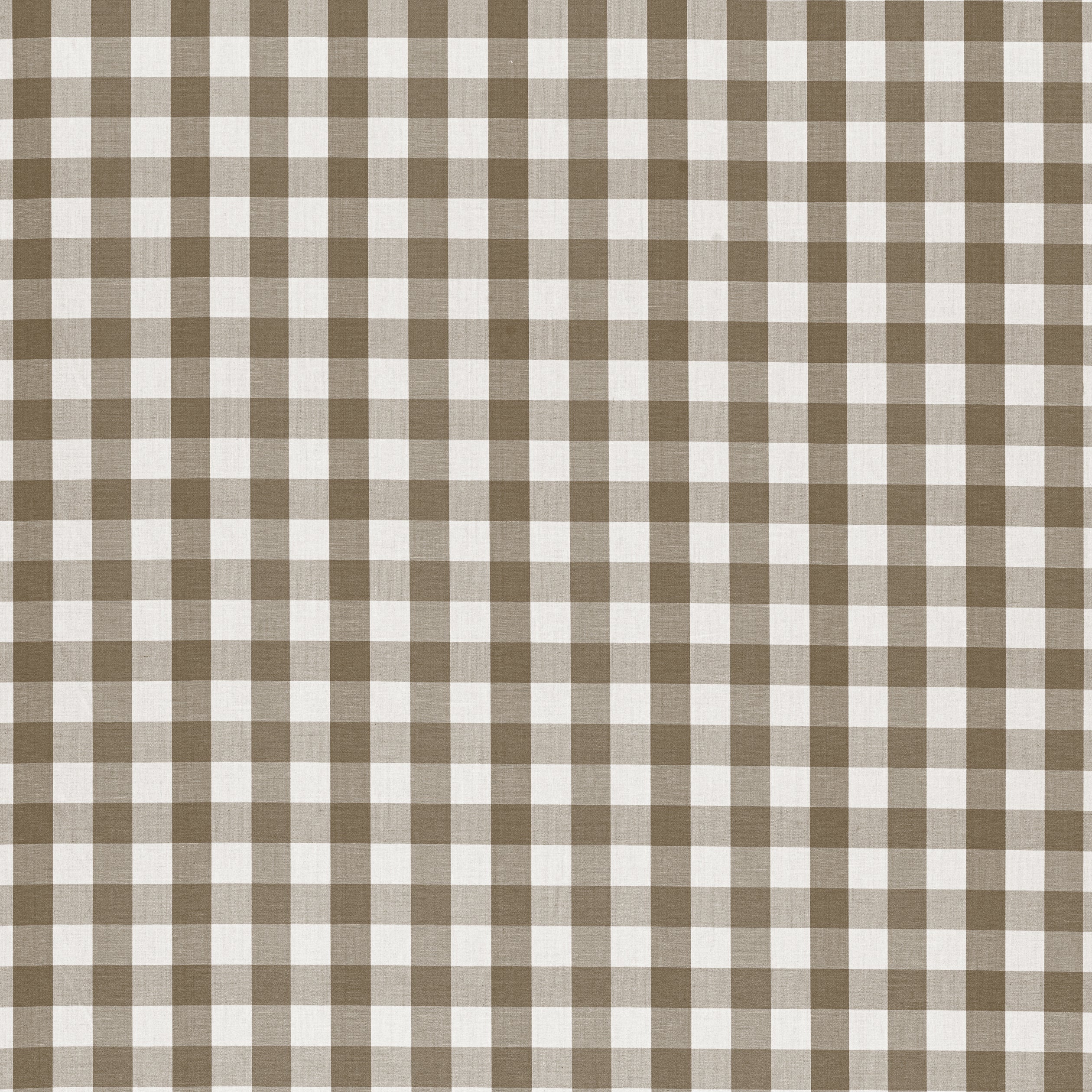 Saybrook Check fabric in brown color - pattern number AW15144 - by Anna French in the Antilles collection