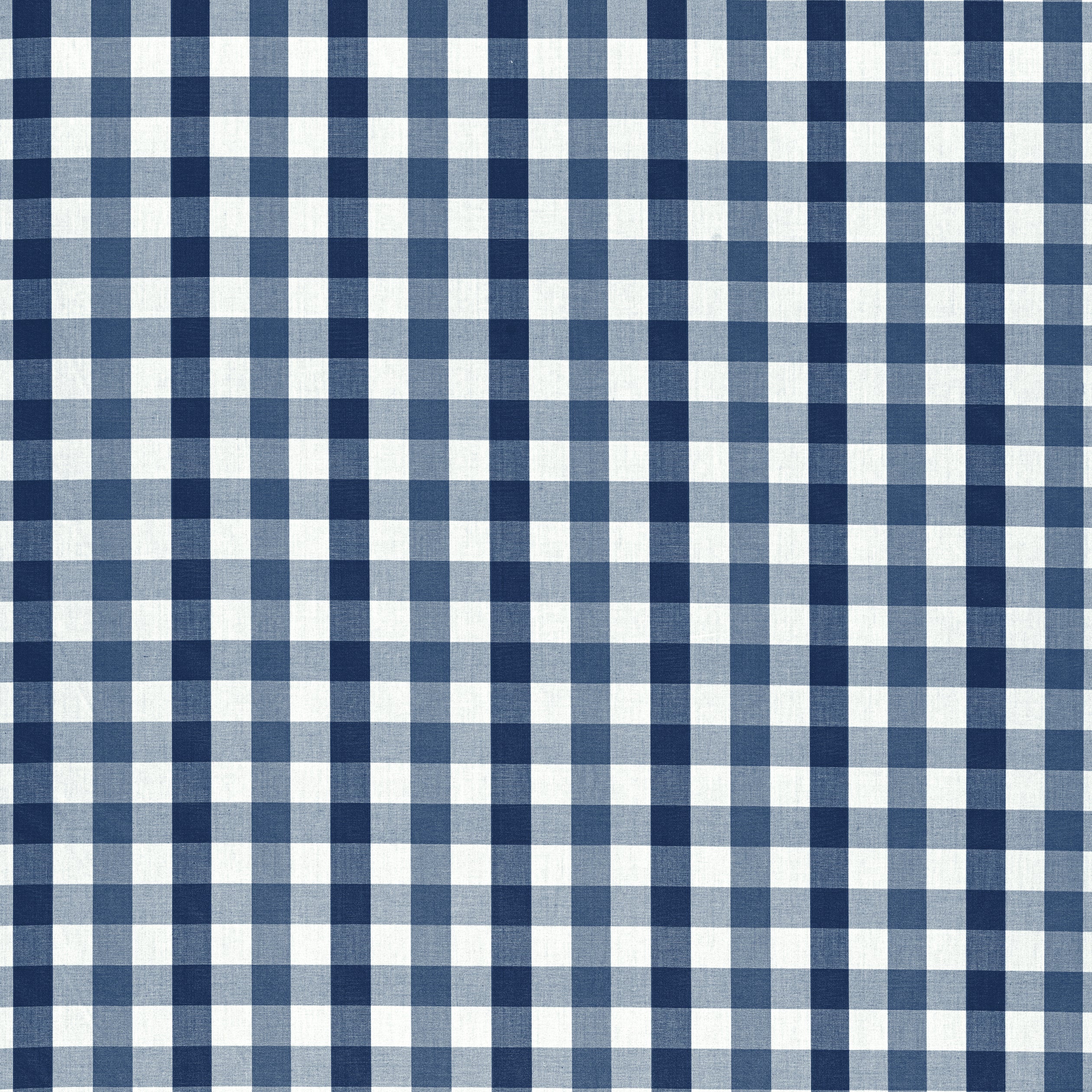 Saybrook Check fabric in navy color - pattern number AW15146 - by Anna French in the Antilles collection