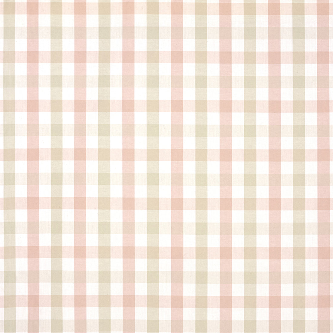 Saybrook Check fabric in pink and beige color - pattern number AW15149 - by Anna French in the Antilles collection