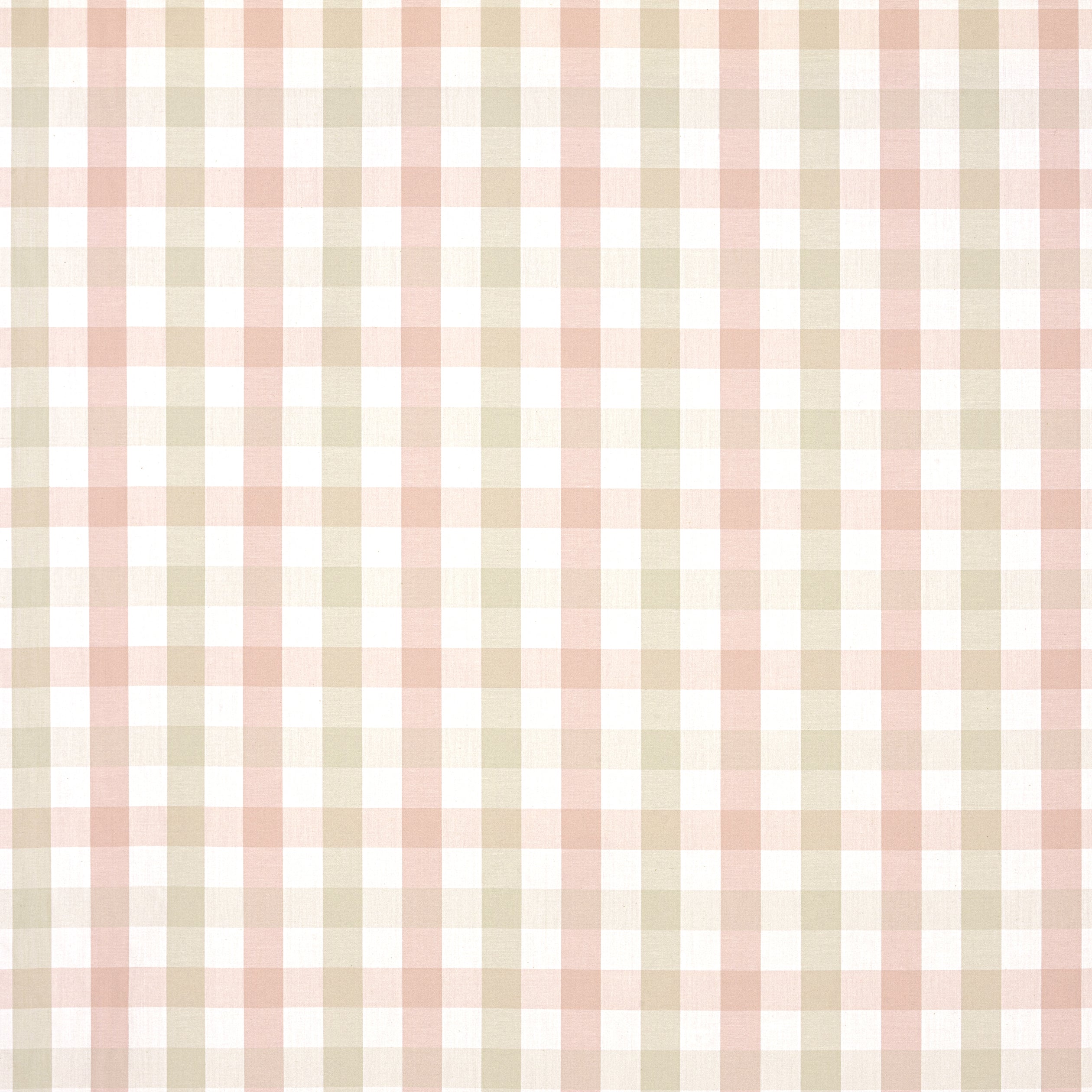 Saybrook Check fabric in pink and beige color - pattern number AW15149 - by Anna French in the Antilles collection