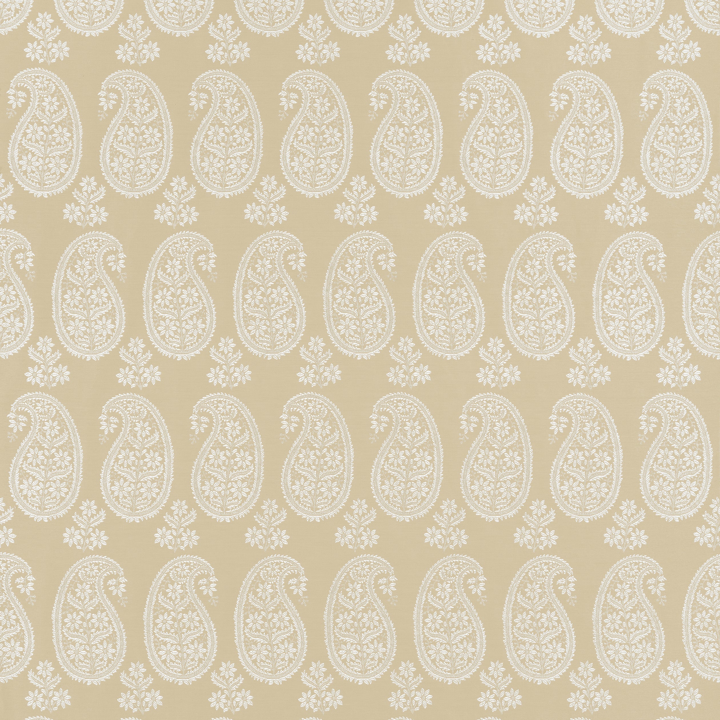 Campainia Paisley Beige Fabric