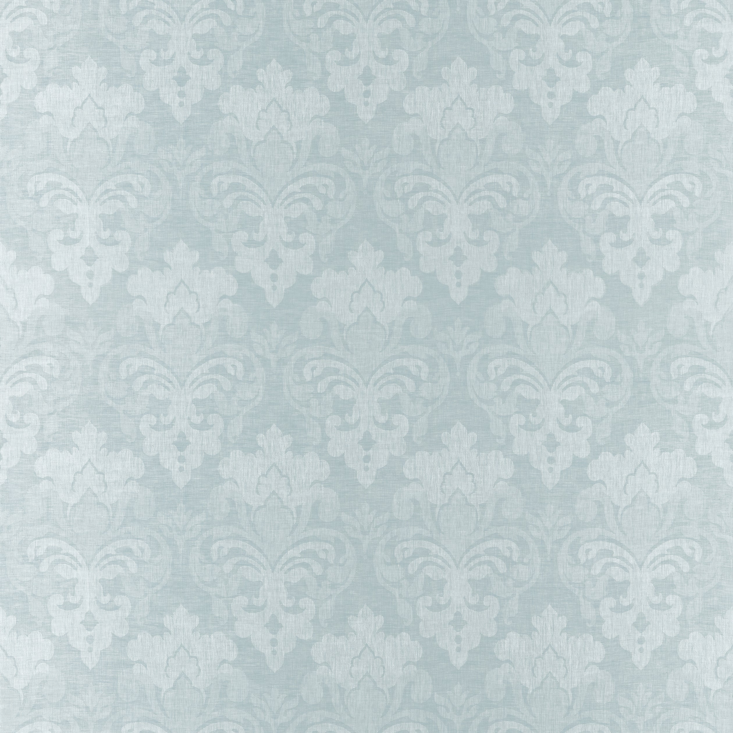 Darcey Damask Soft Blue Fabric