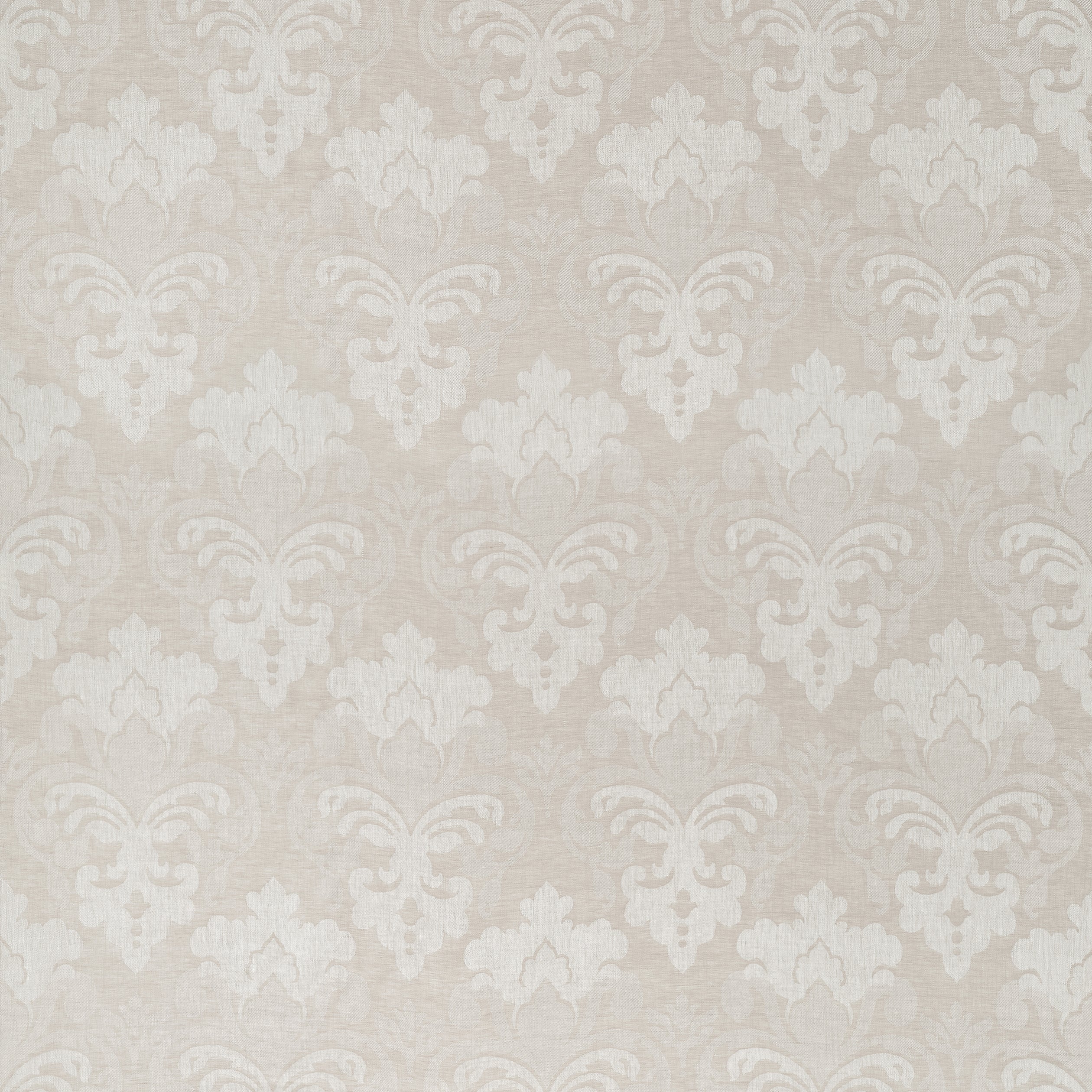Darcey Damask Flax Fabric