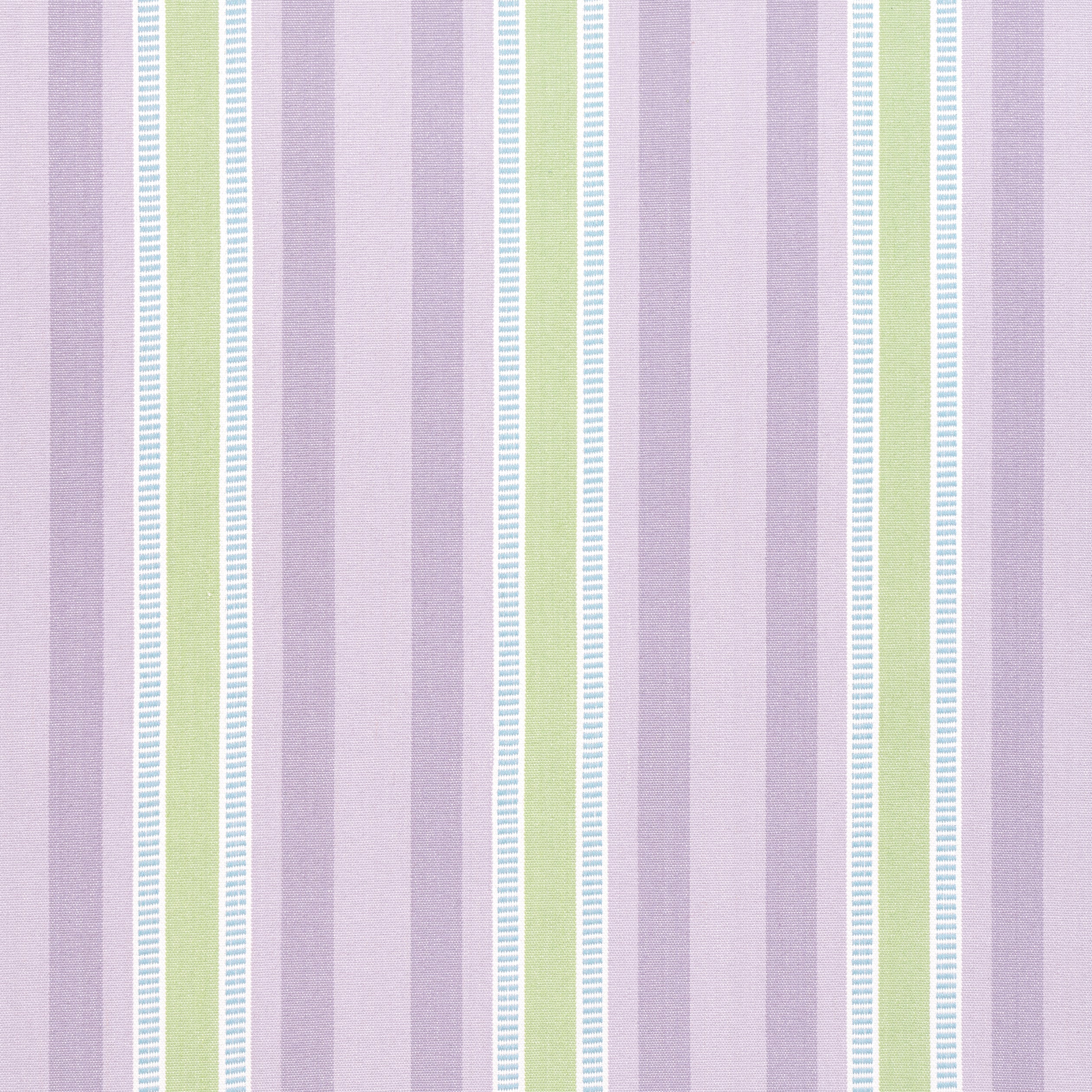Dearden Stripe fabric in lavender and sage color - pattern number AW23153 - by Anna French in the Willow Tree collection