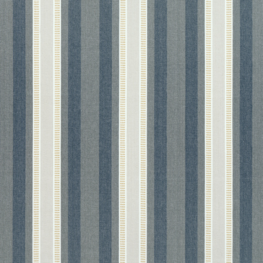 Dearden Stripe fabric in neutral color - pattern number AW23155 - by Anna French in the Willow Tree collection
