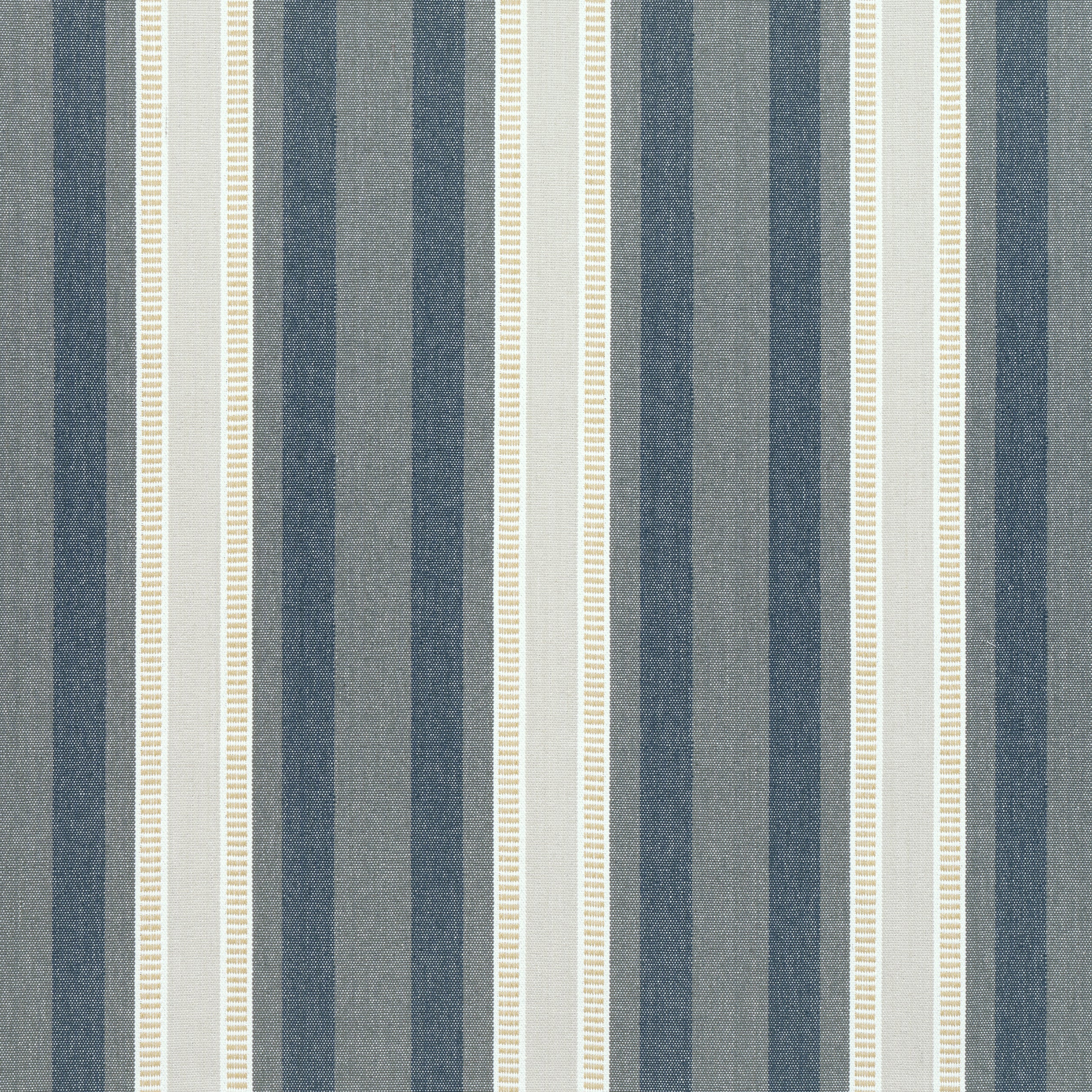Dearden Stripe fabric in neutral color - pattern number AW23155 - by Anna French in the Willow Tree collection