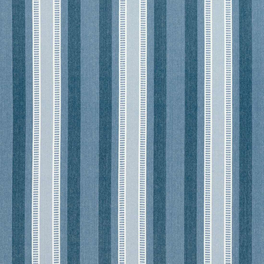 Dearden Stripe fabric in navy color - pattern number AW23156 - by Anna French in the Willow Tree collection