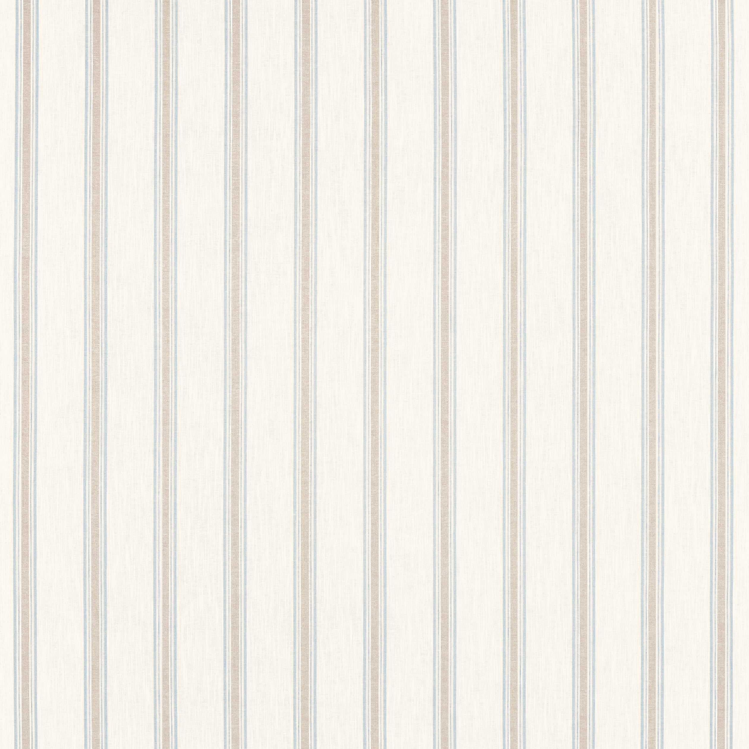 Beckley Stripe fabric in sky color - pattern number AW57823 - by Anna French in the Bristol collection