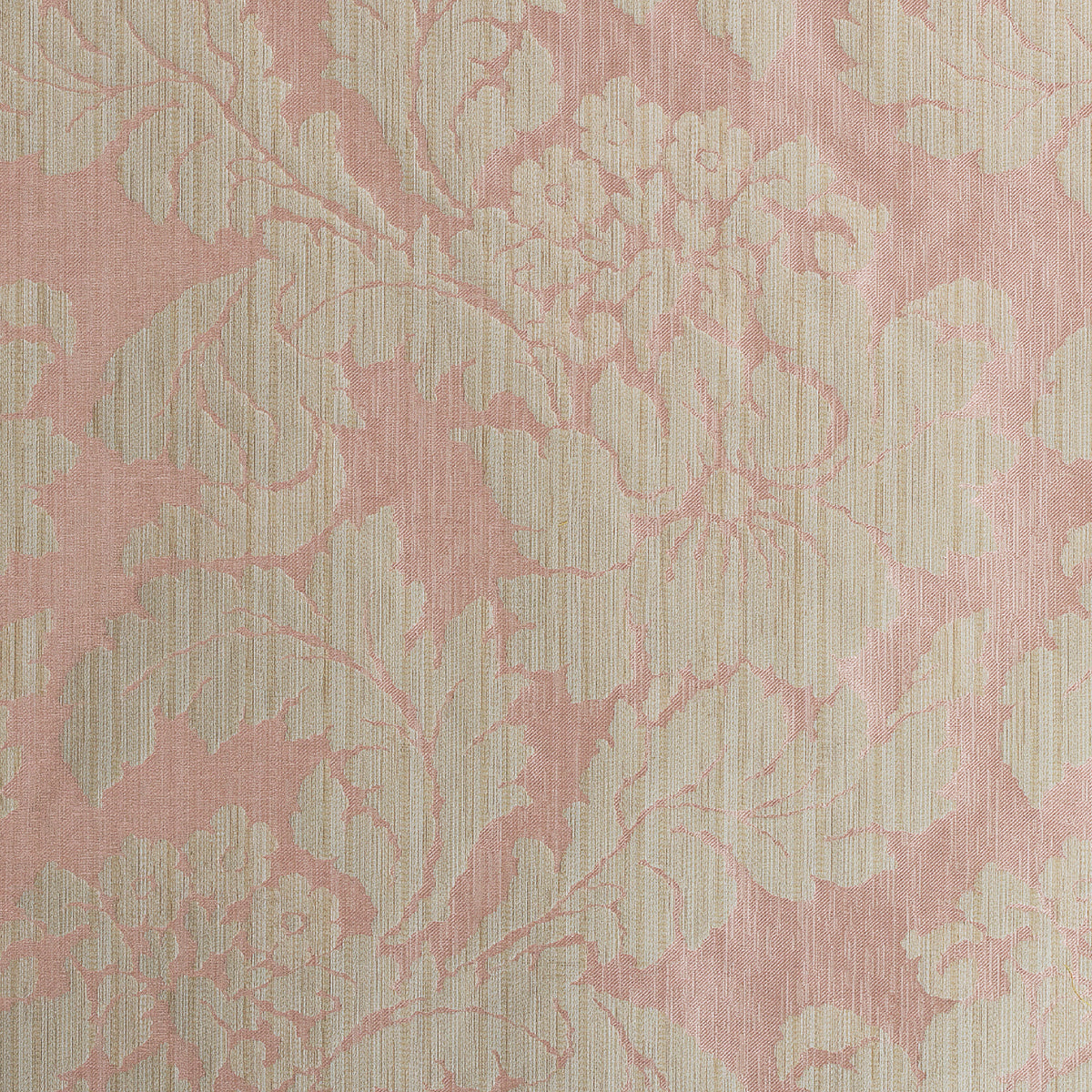 Caserta Damask fabric in pink color - pattern number AW72980 - by Anna French in the Manor collection