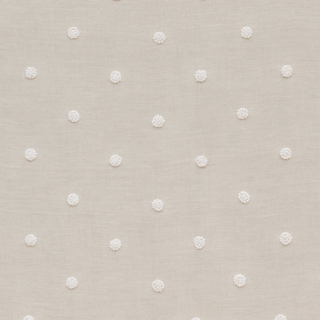 French Knot Embroidery fabric in flax color - pattern number AW73011 - by Anna French in the Meridian collection