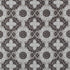 Scottsdale Embroidery fabric in grey and black color - pattern number AW73018 - by Anna French in the Meridian collection