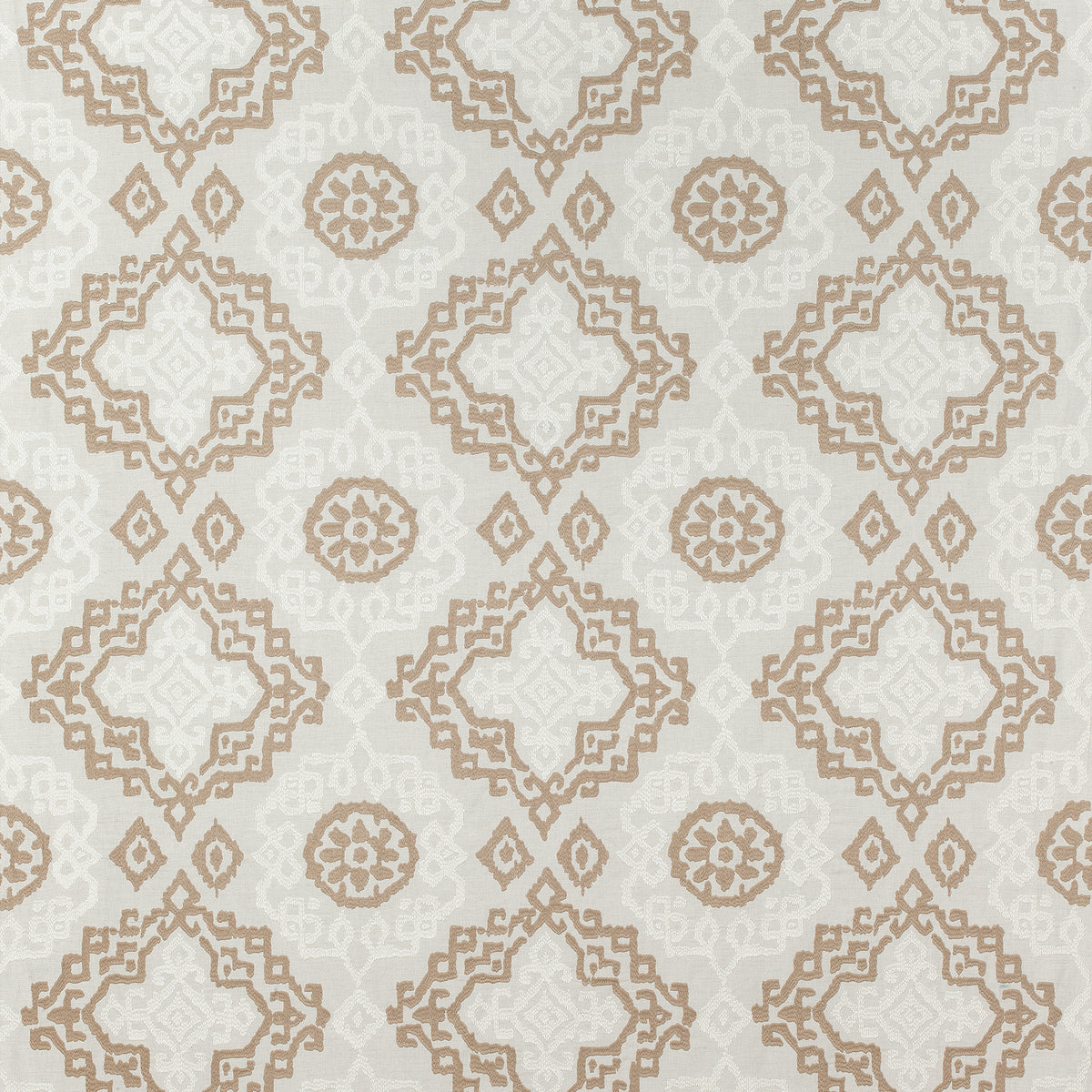 Scottsdale Embroidery fabric in neutral color - pattern number AW73019 - by Anna French in the Meridian collection