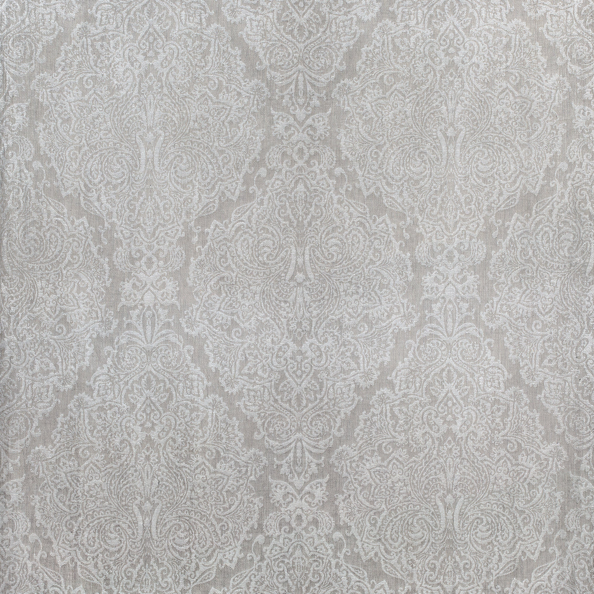 Sterling Paisley fabric in flax color - pattern number AW73026 - by Anna French in the Meridian collection
