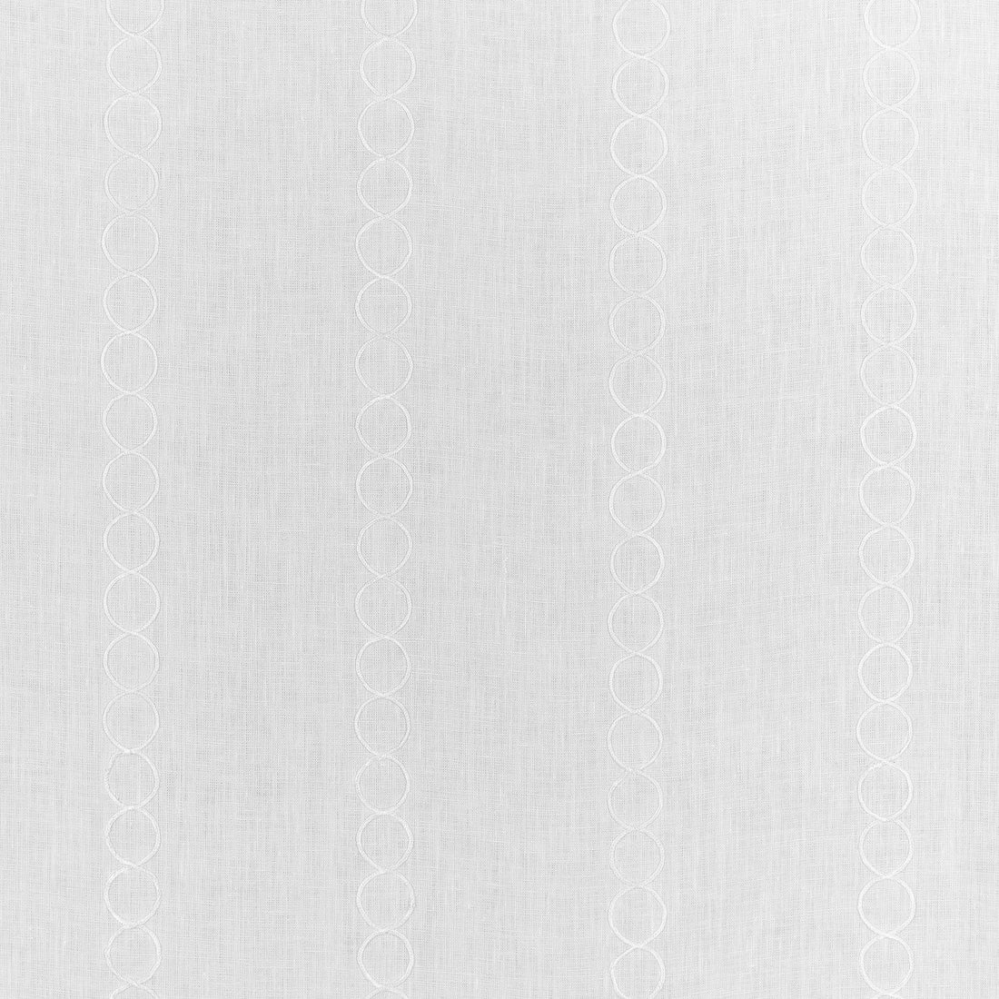 Rings fabric in white color - pattern number AW9117 - by Anna French in the Natural Glimmer collection