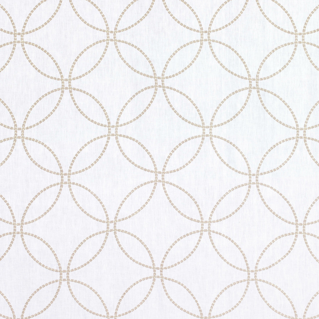 Ronda fabric in white color - pattern number AW9119 - by Anna French in the Natural Glimmer collection