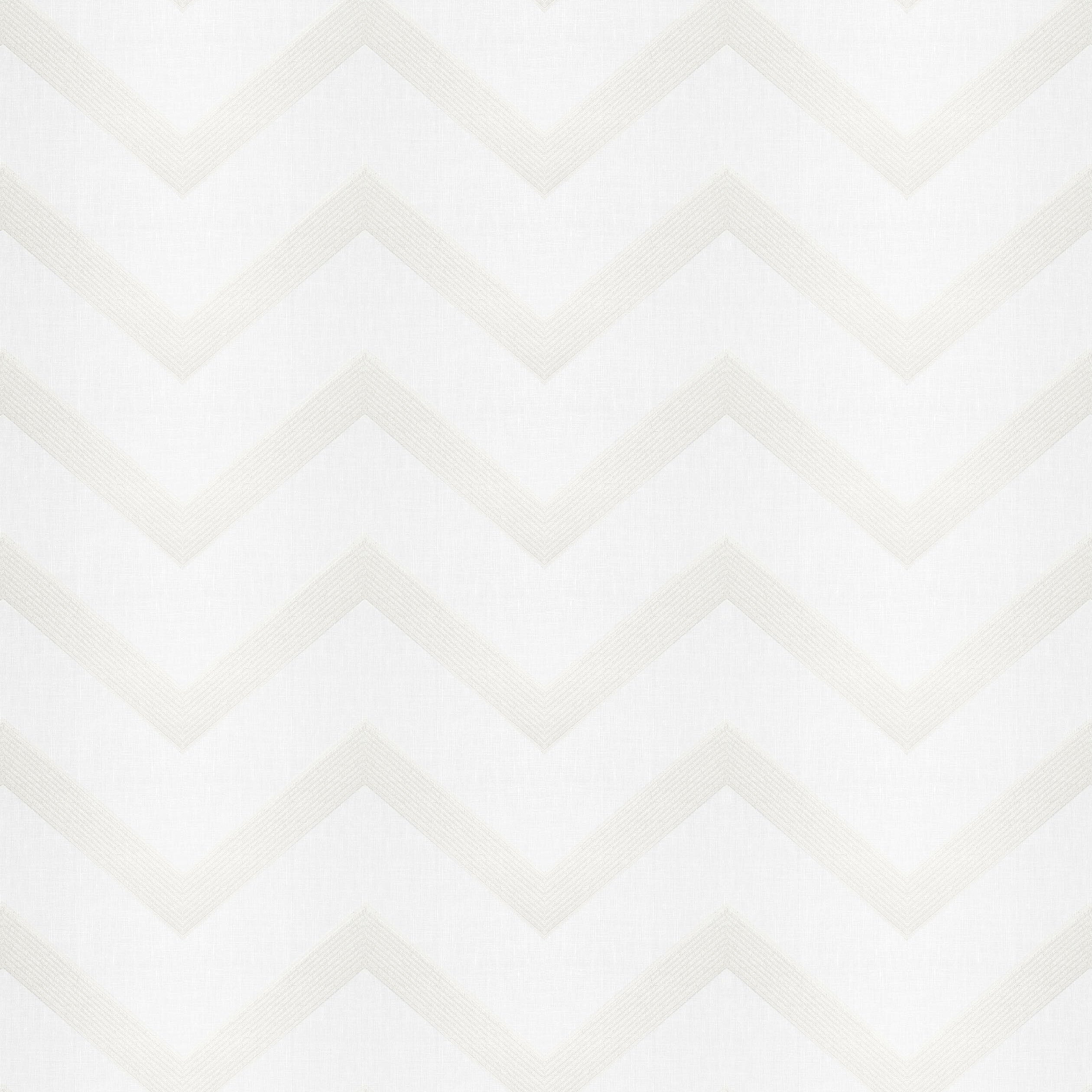 Adalar Chevron fabric in off white color - pattern number AW9129 - by Anna French in the Natural Glimmer collection
