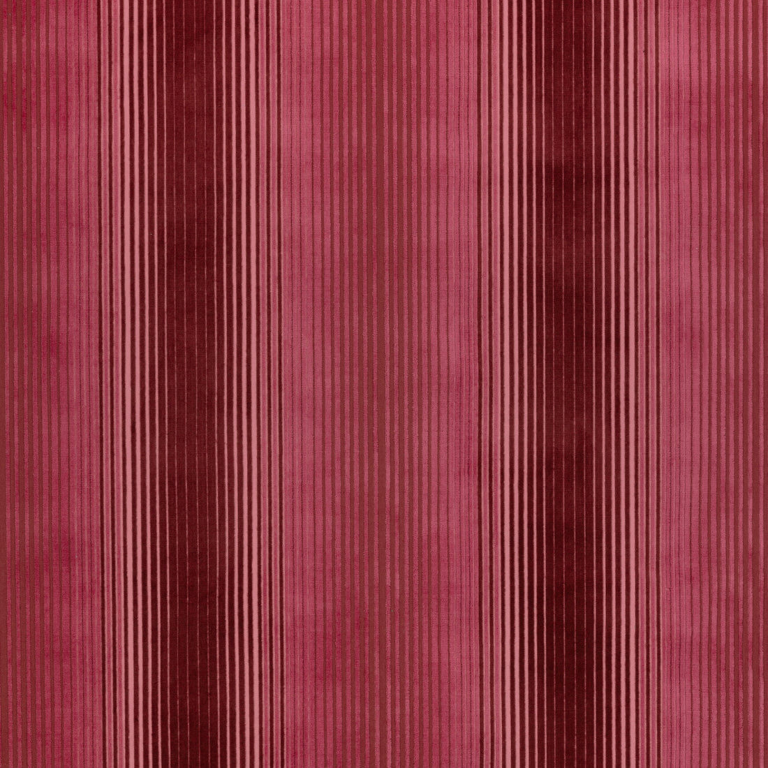 Ombre Velvet fabric in cranberry  color - pattern number AW9667 - by Anna French in the Savoy collection