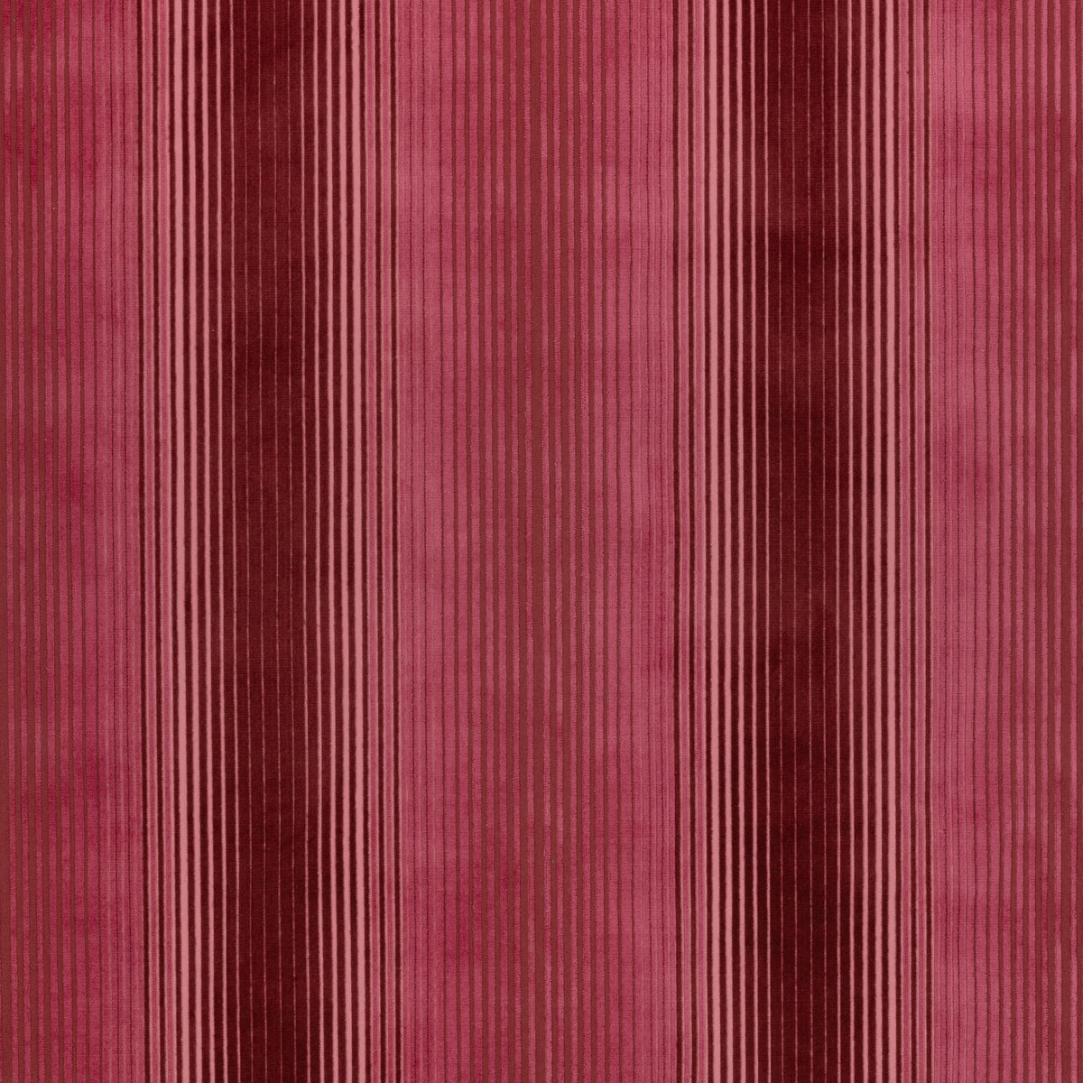 Ombre Velvet fabric in cranberry color - pattern number AW9667 - by Anna French in the Savoy collection