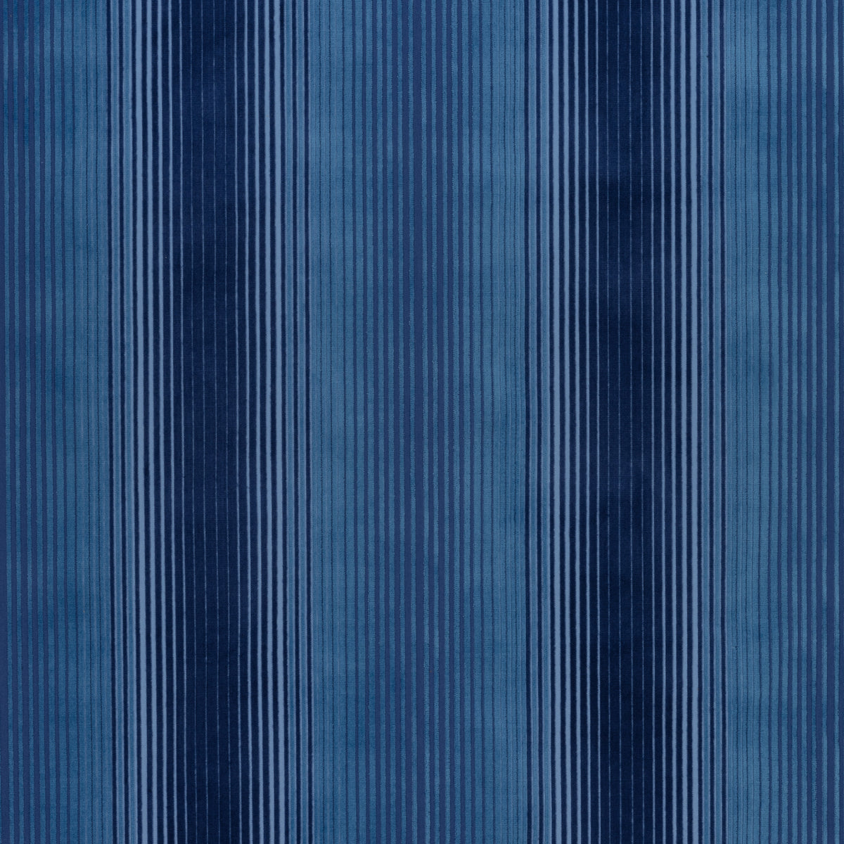 Ombre Velvet fabric in navy color - pattern number AW9669 - by Anna French in the Savoy collection