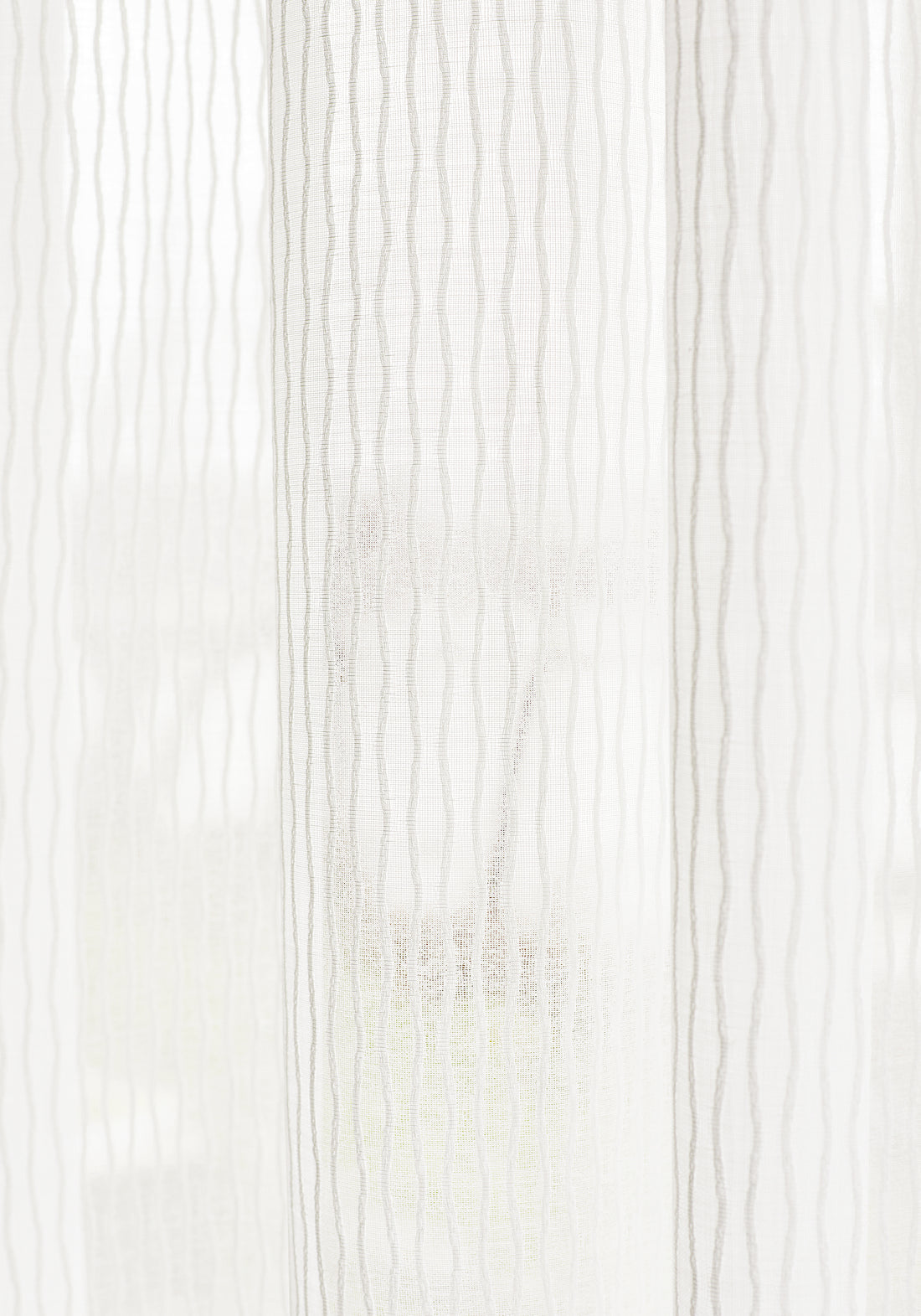 sheer drapery curtains made with Aruba Sheer fabric in snow white color - pattern number FWW7153 - by Thibaut fabrics