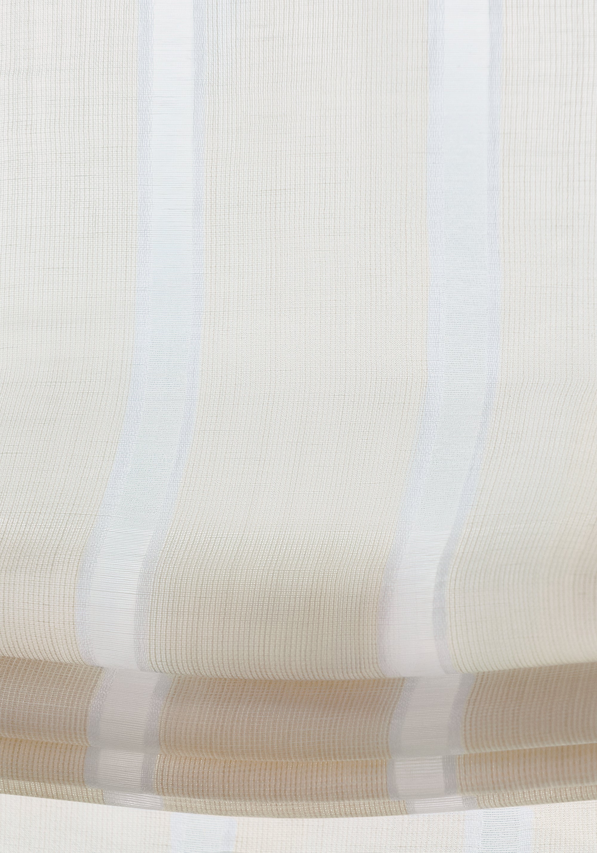 Detail photo of Sheer Thibaut Carlisle Stripe woven fabric in Linen color pattern FWW7117