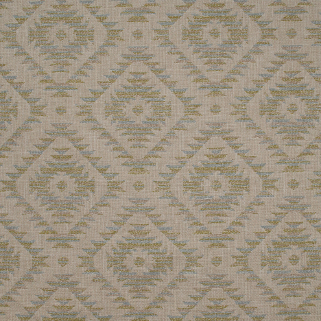 Aztec Geneva fabric in sage color - pattern number 09175 - by Europatex in the Aztec collection