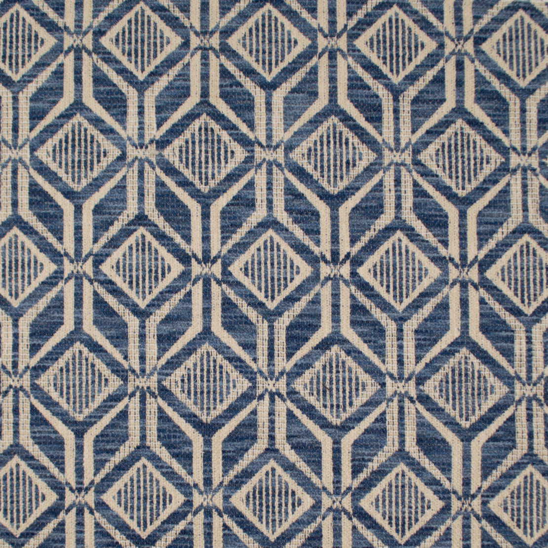 Aztec Norse fabric in royal color - pattern number 09202 - by Europatex in the Aztec collection