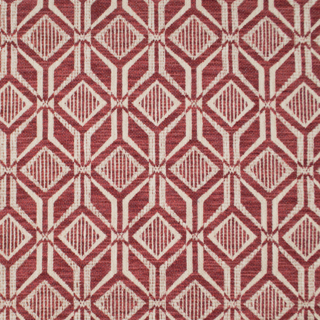 Aztec Norse fabric in ruby color - pattern number 09203 - by Europatex in the Aztec collection