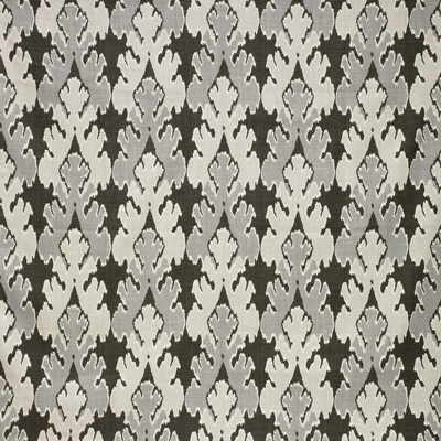 Bengal Bazaar fabric in graphite color - pattern BENGAL BAZAAR.GRAPHITE.0 - by Lee Jofa Modern in the Kelly Wearstler collection