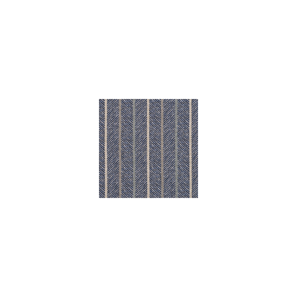 Silverton Stripe fabric in indigo color - pattern BF10396.6.0 - by G P & J Baker in the Silverton Weaves collection