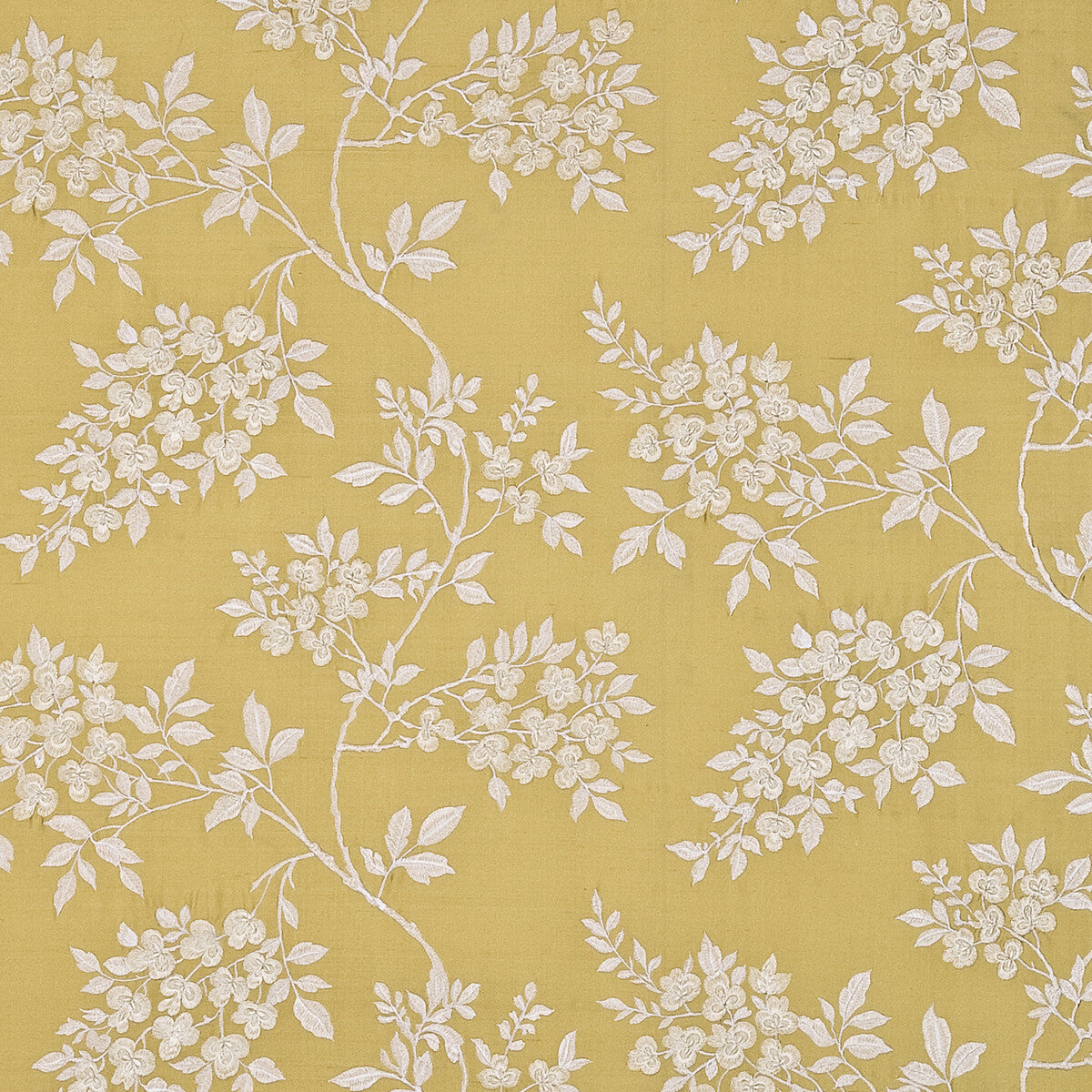 Wisteria Silk fabric in mimosa color - pattern BF10399.1.0 - by G P & J Baker in the Holcott collection