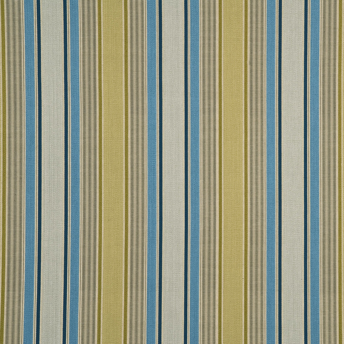 Arley Stripe fabric in teal/green color - pattern BF10401.5.0 - by G P &amp; J Baker in the Holcott collection