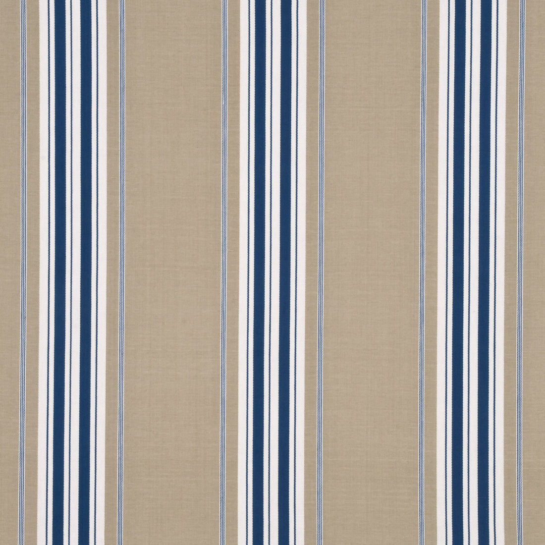 Sherbourne Stripe fabric in indigo color - pattern BF10447.1.0 - by G P &amp; J Baker in the Marwood I collection